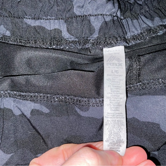 RBX Active Skorts - Black Camo, size large (12-14) - Picture 6 of 8
